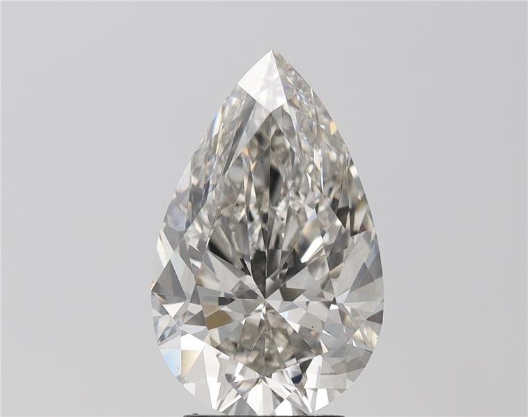 5.00ct I SI1 Rare Carat Ideal Cut Pear Lab Grown Diamond