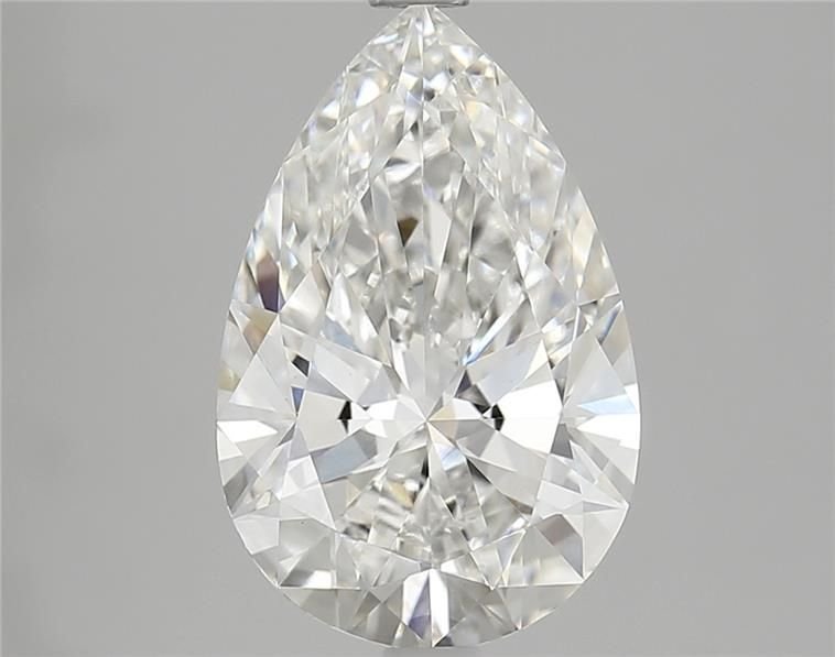 3.53 Carat Pear Lab Diamond
