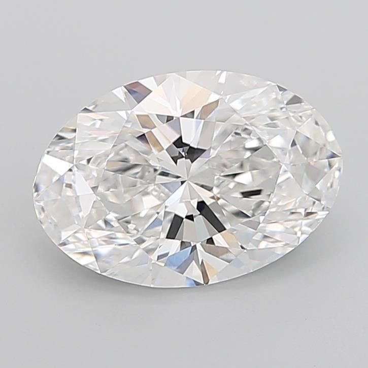 6.51ct D VS1 Rare Carat Ideal Cut Oval Lab Grown Diamond