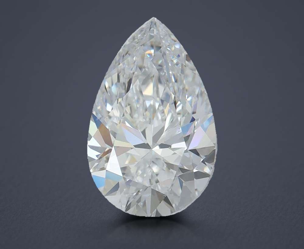 2.00 Carat Pear Lab Diamond
