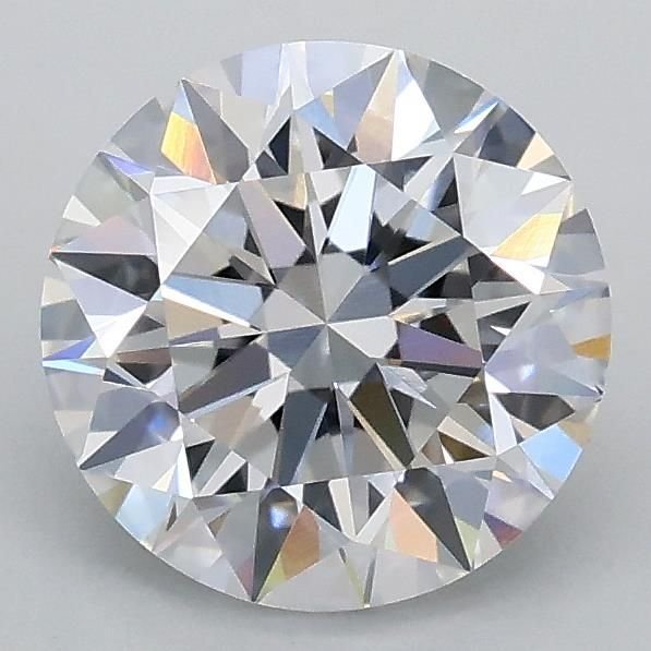 1.26ct D VVS2 Rare Carat Ideal Cut Round Lab Grown Diamond