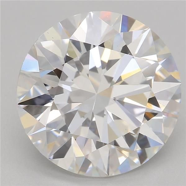 4.06ct E VS1 Rare Carat Ideal Cut Round Lab Grown Diamond