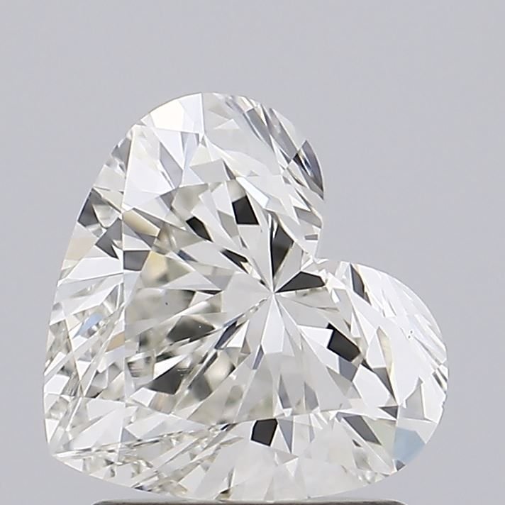 1.62ct H VVS2 Rare Carat Ideal Cut Heart Lab Grown Diamond