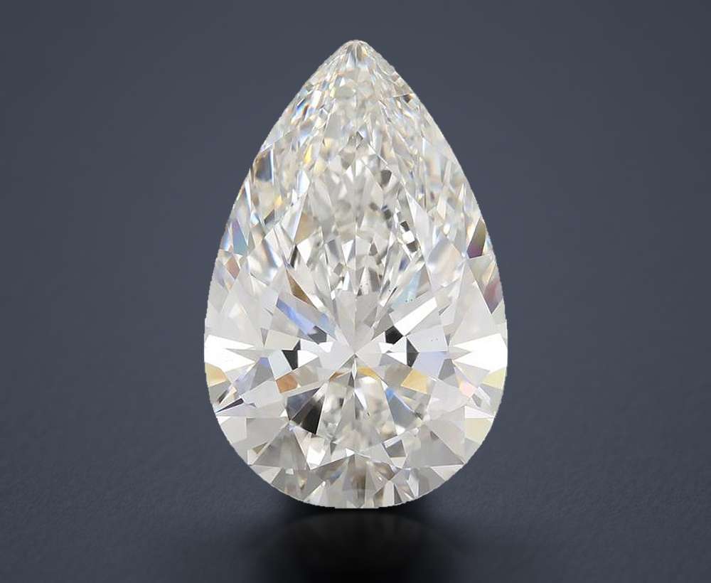 10.10 Carat Pear Lab Diamond