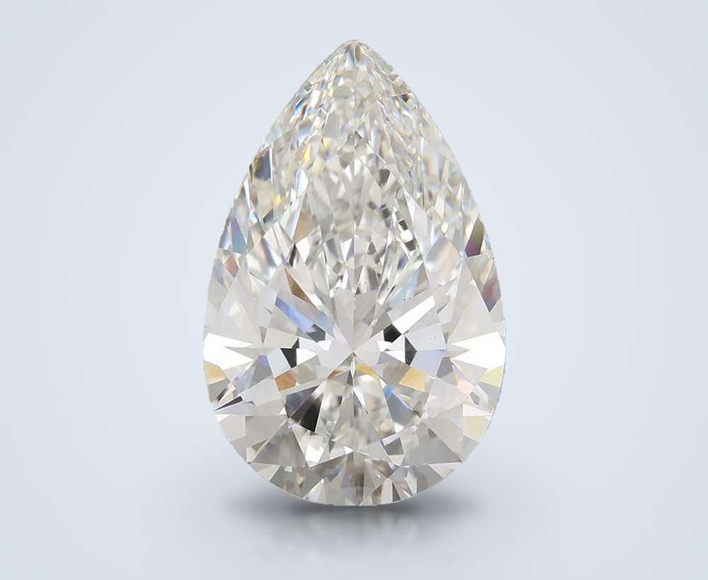 10.10 Carat Pear Lab Diamond