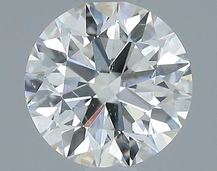 0.49ct I SI2 Rare Carat Ideal Cut Round Diamond