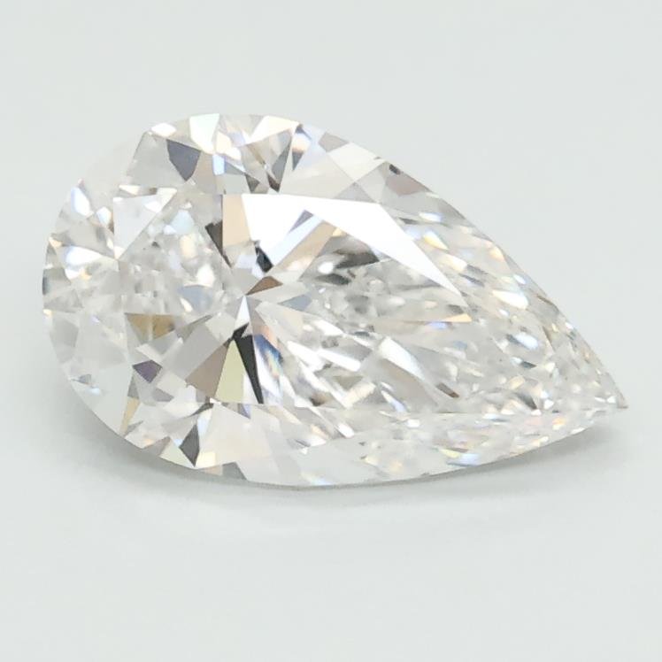 1.10ct D VVS2 Rare Carat Ideal Cut Pear Lab Grown Diamond