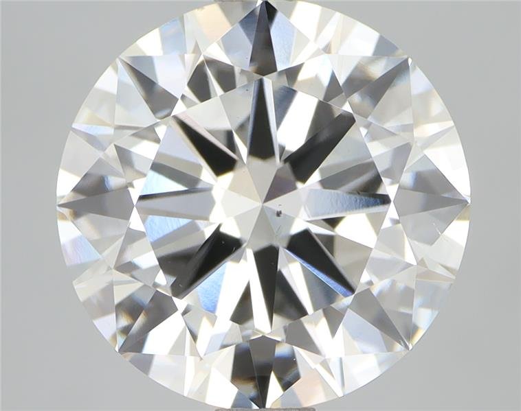 3.02ct H VS2 Excellent Cut Round Diamond