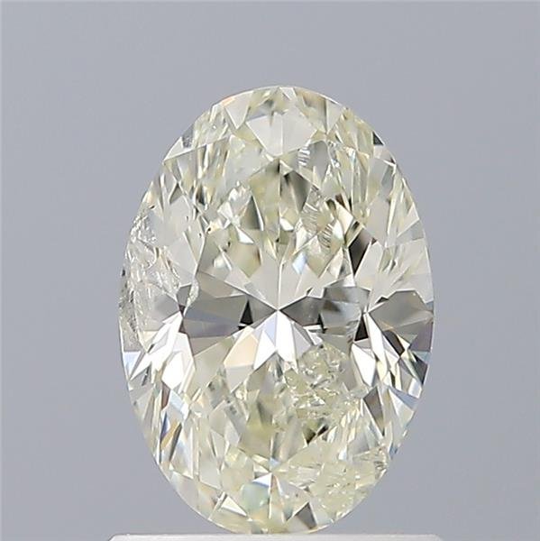 0.91ct J SI2 Very Good Cut Oval Diamond