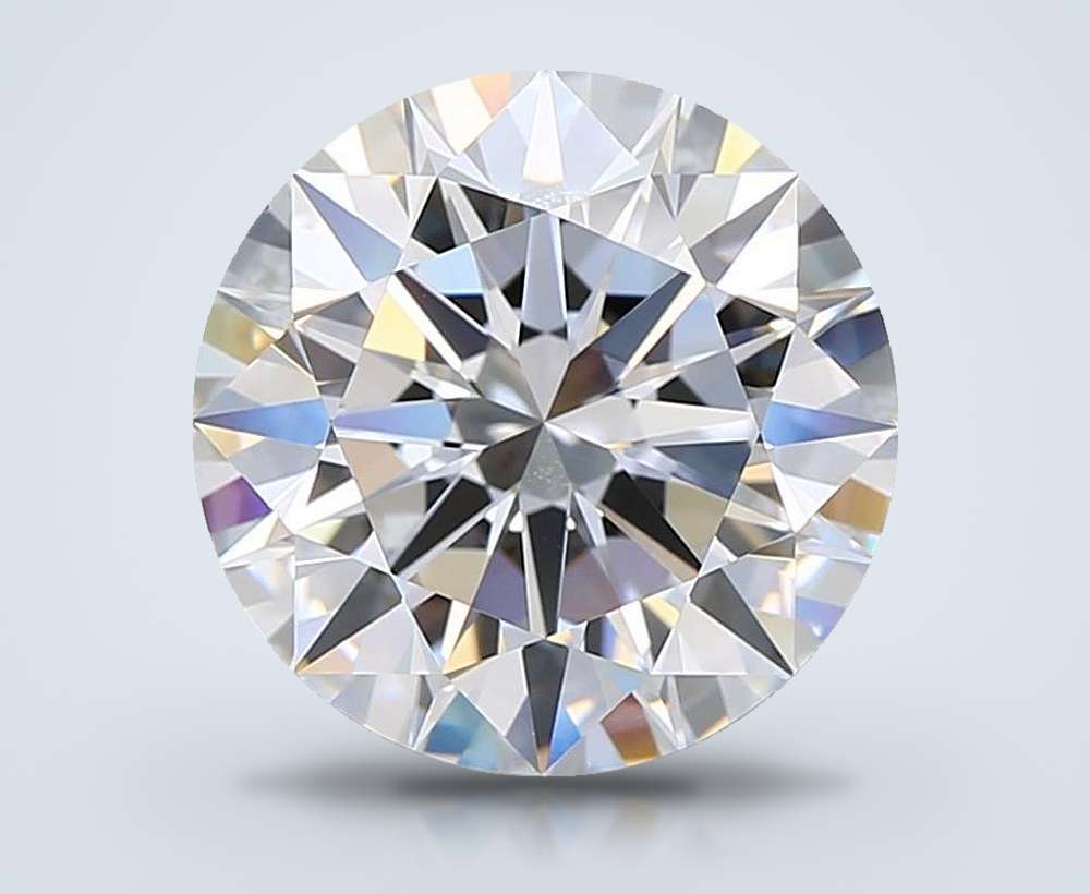 4.77 Carat Round Lab Diamond