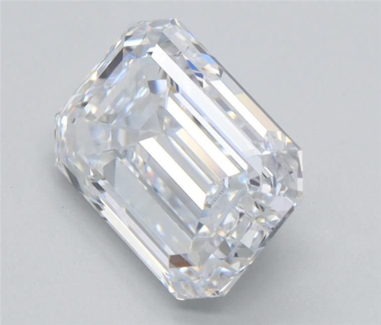 2.00ct E SI1 Excellent Cut Emerald Lab Grown Diamond