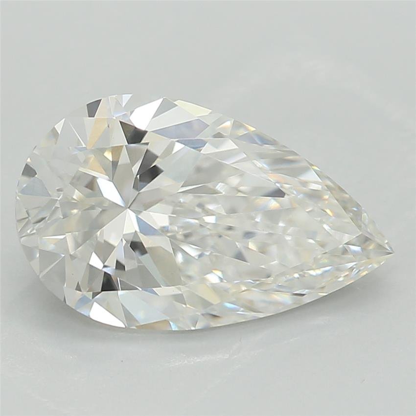 1.50ct E VVS2 Very Good Cut Pear Lab Grown Diamond