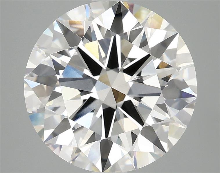 4.91ct H VVS2 Rare Carat Ideal Cut Round Lab Grown Diamond