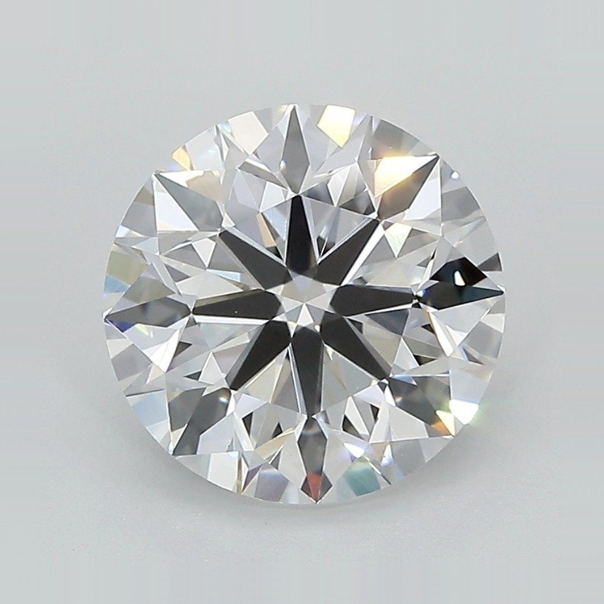 3.21ct D VVS2 Excellent Cut Round Lab Grown Diamond