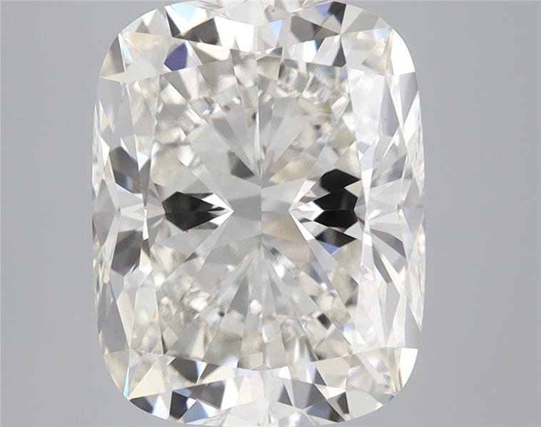 5.56ct H VS1 Rare Carat Ideal Cut Cushion Lab Grown Diamond