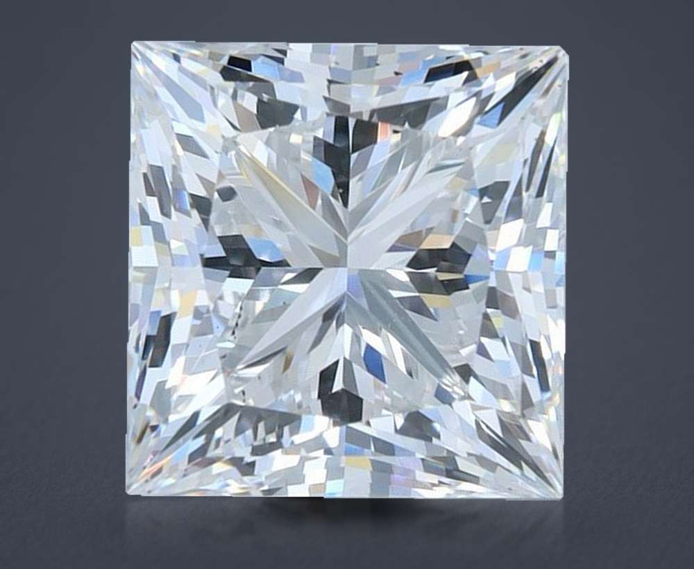 4.00 Carat Princess Lab Diamond