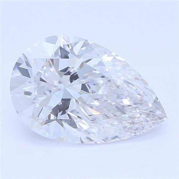 0.81ct D VS2 Rare Carat Ideal Cut Pear Lab Grown Diamond