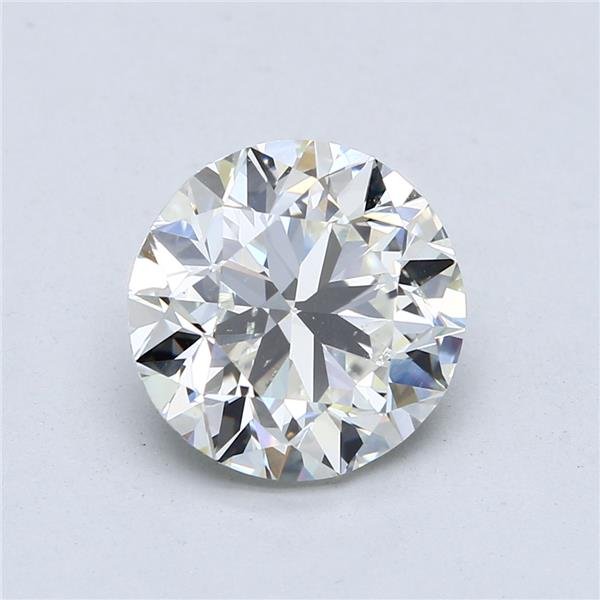 5.01ct J SI2 Very Good Cut Round Diamond