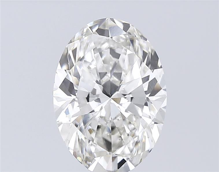 3.04ct I SI1 Rare Carat Ideal Cut Princess Lab Grown Diamond