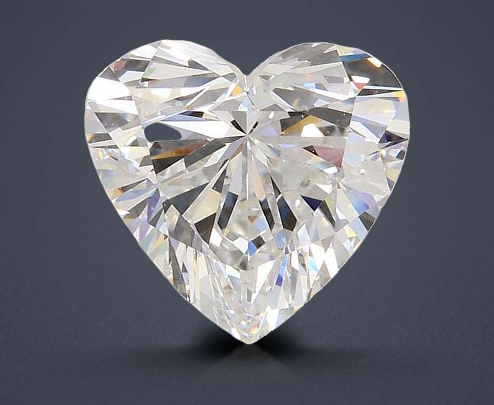 5.04 Carat Heart Lab Diamond