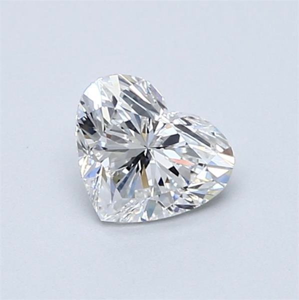 0.70ct F VVS2 Rare Carat Ideal Cut Heart Diamond