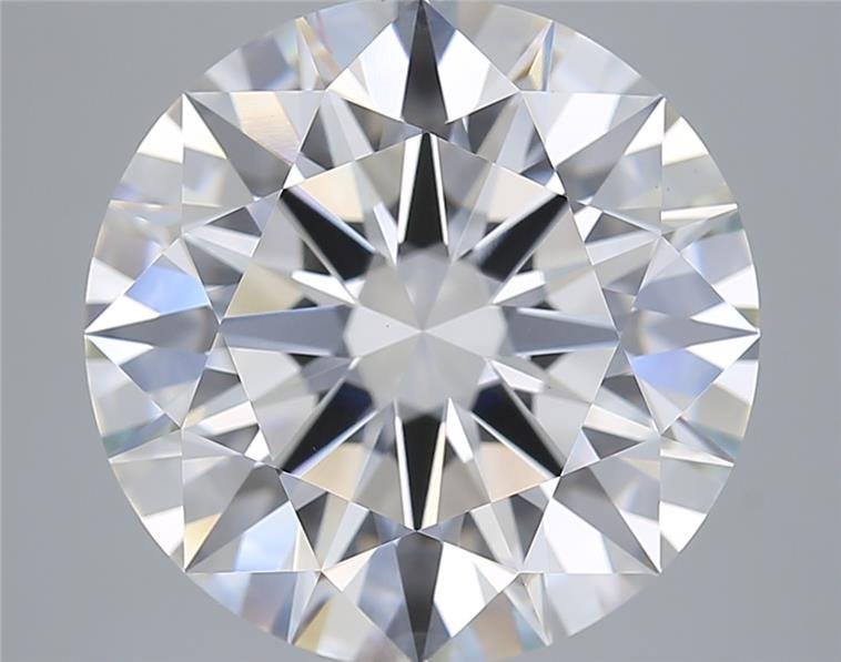 10.06ct F VVS2 Rare Carat Ideal Cut Round Lab Grown Diamond