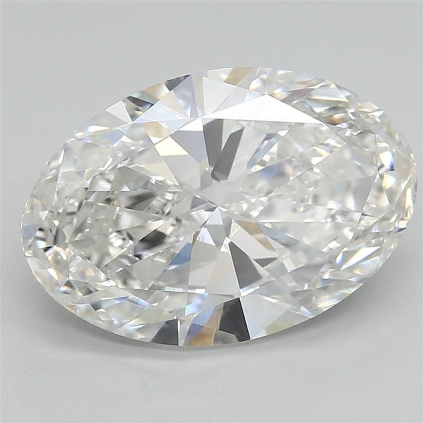 4.01ct F VS1 Very Good Cut Oval Lab Grown Diamond