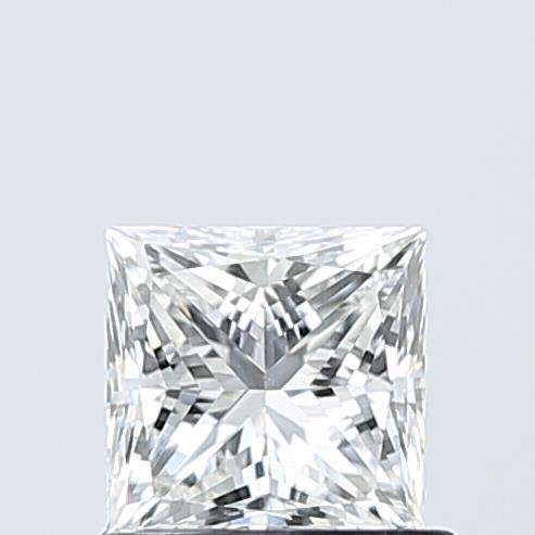 0.90ct E VVS2 Very Good Cut Princess Lab Grown Diamond