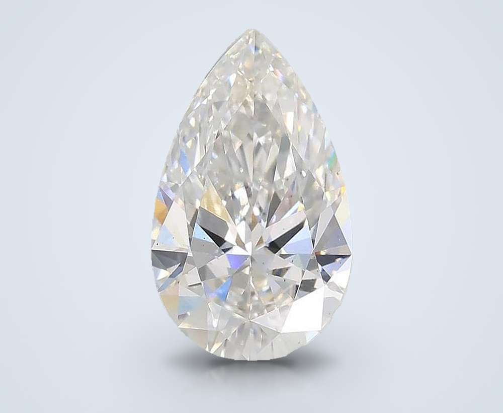 1.72 Carat Pear Lab Diamond
