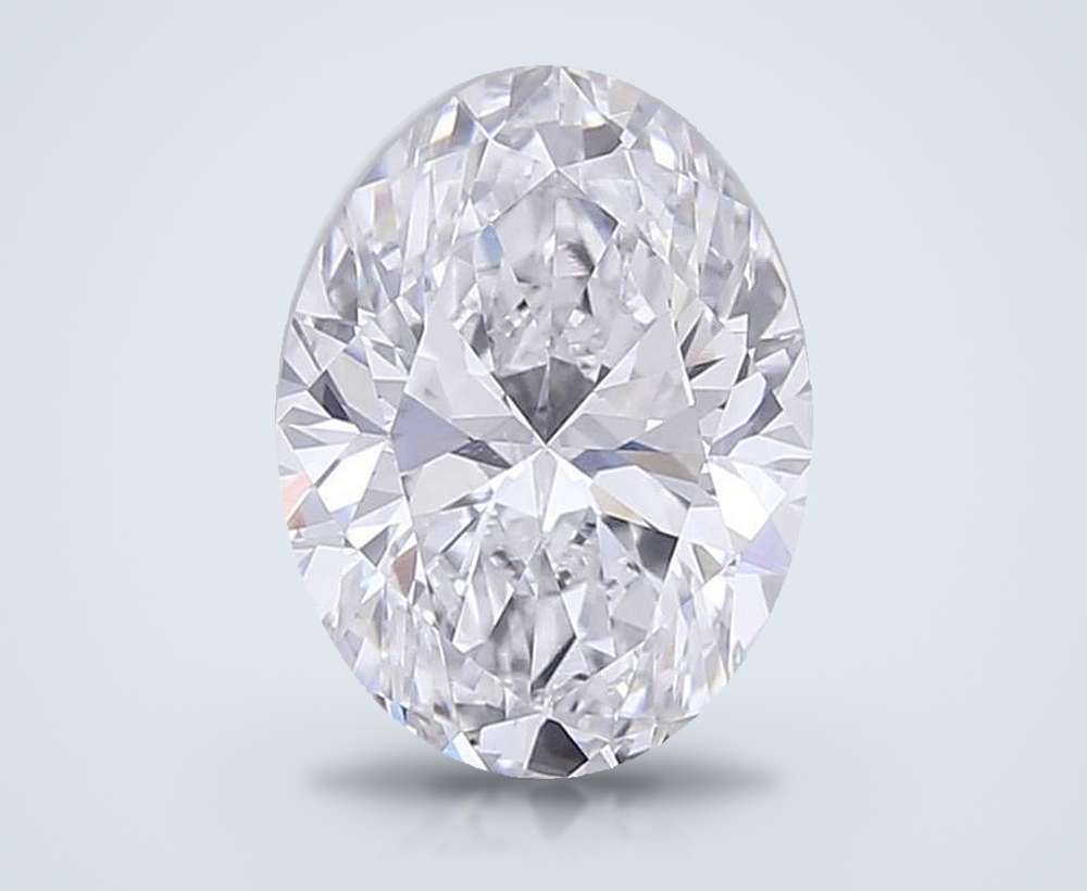 6.01 Carat Oval Lab Diamond