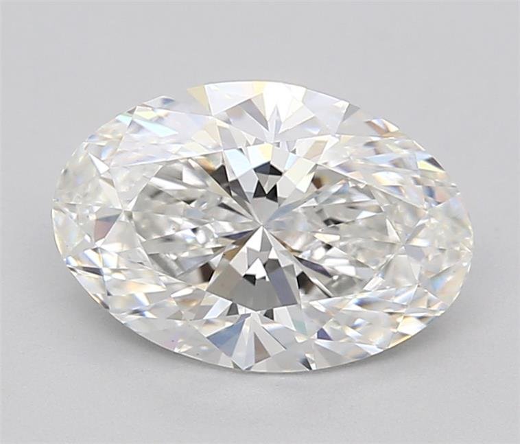 2.07ct E VS1 Rare Carat Ideal Cut Oval Lab Grown Diamond