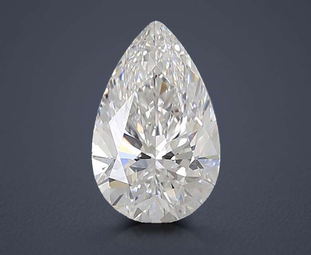 1.43 Carat Pear Lab Diamond