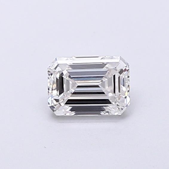 0.49ct E VVS2 Excellent Cut Emerald Lab Grown Diamond