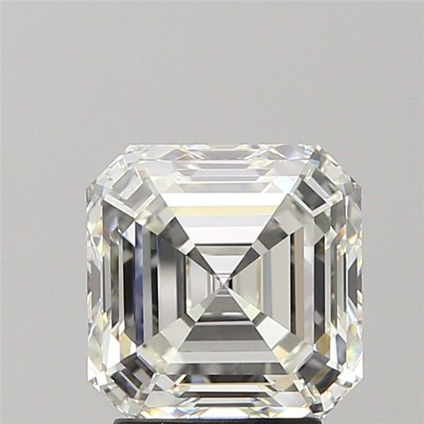 3.02ct J VVS2 Rare Carat Ideal Cut Asscher Diamond