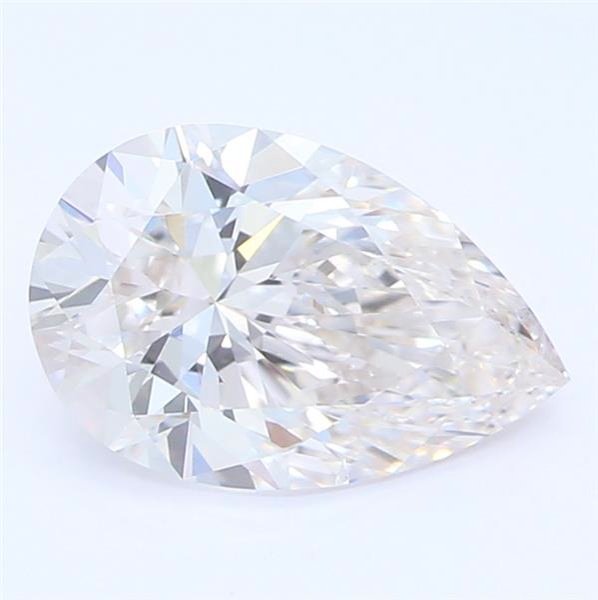 0.90ct H SI1 Rare Carat Ideal Cut Pear Lab Grown Diamond