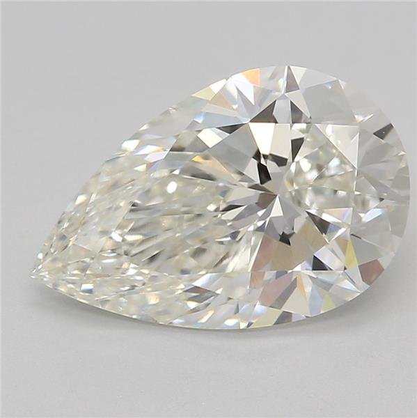 1.57ct H VS1 Rare Carat Ideal Cut Pear Lab Grown Diamond