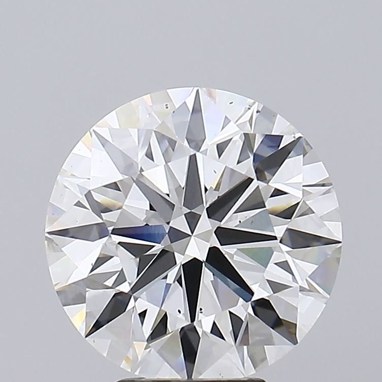 6.02ct E VS2 Rare Carat Ideal Cut Round Lab Grown Diamond