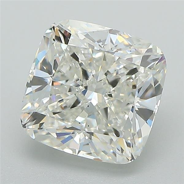 2.51ct G VS2 Rare Carat Ideal Cut Cushion Lab Grown Diamond