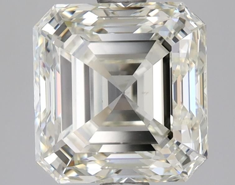 2.02ct J VS2 Rare Carat Ideal Cut Asscher Diamond