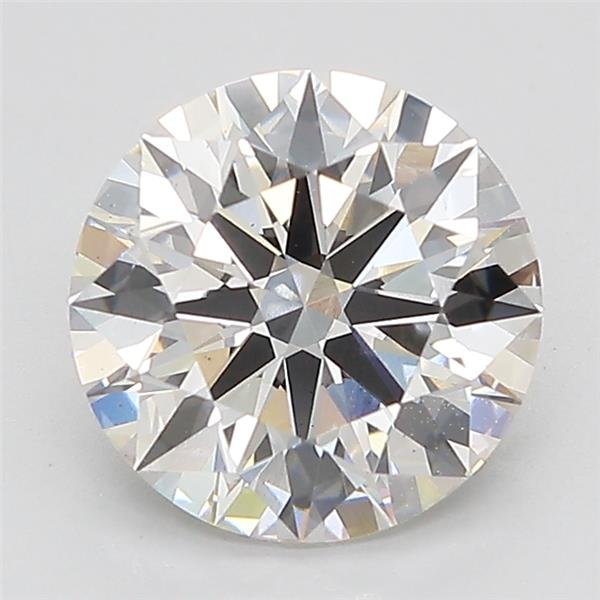 2.23ct F VS2 Rare Carat Ideal Cut Round Lab Grown Diamond