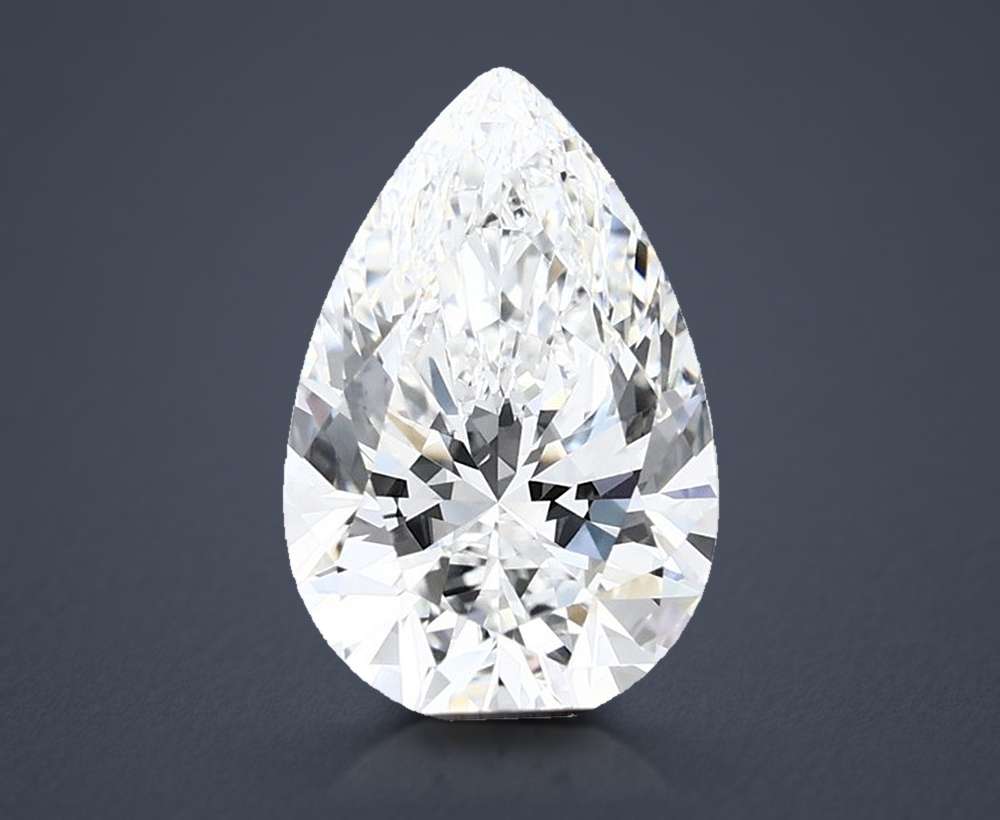 2.51 Carat Pear Lab Diamond