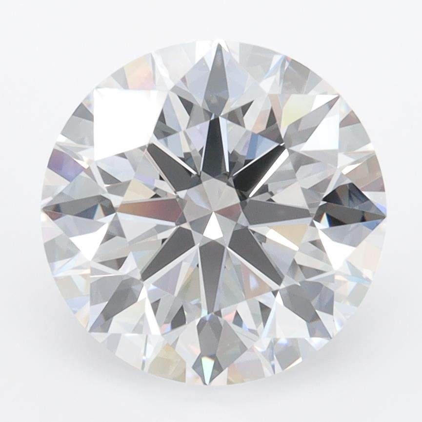 3.54ct D IF Rare Carat Ideal Cut Round Lab Grown Diamond