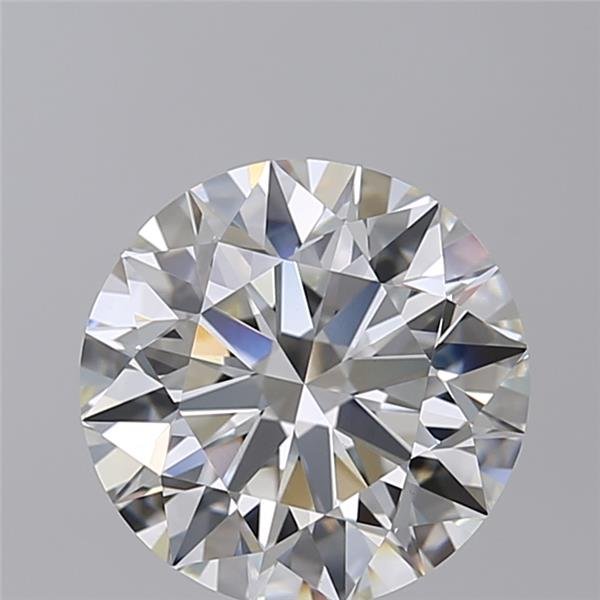 2.54ct H VS1 Rare Carat Ideal Cut Round Lab Grown Diamond