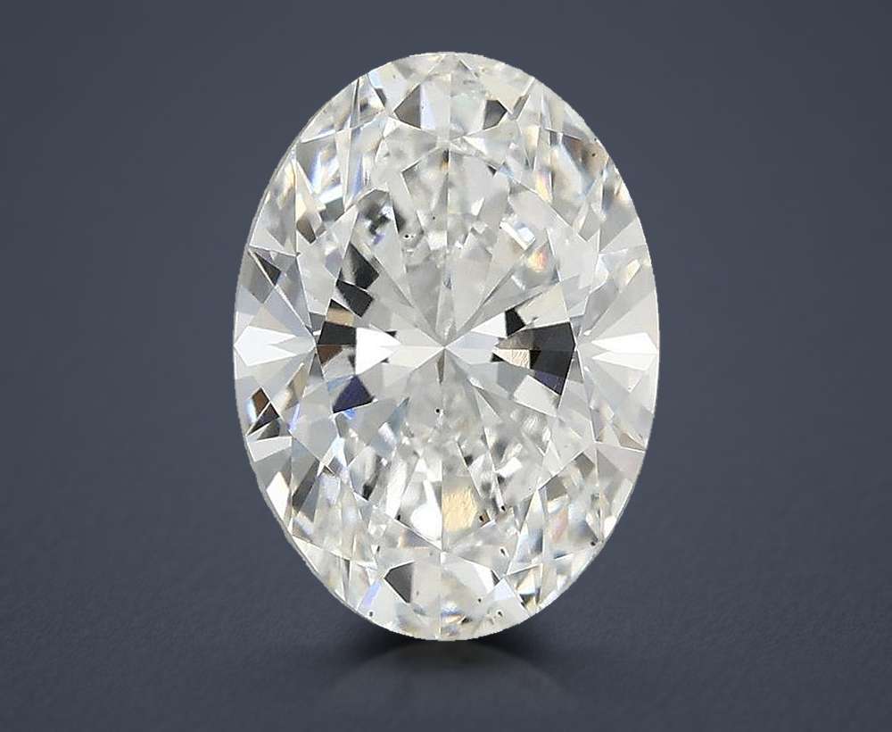 2.80 Carat Oval Lab Diamond