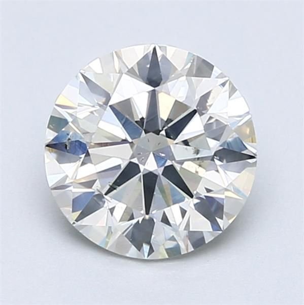 1.70ct J SI2 Rare Carat Ideal Cut Round Diamond