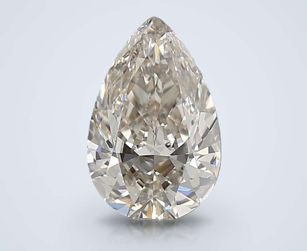 0.70 Carat Pear Natural Diamond