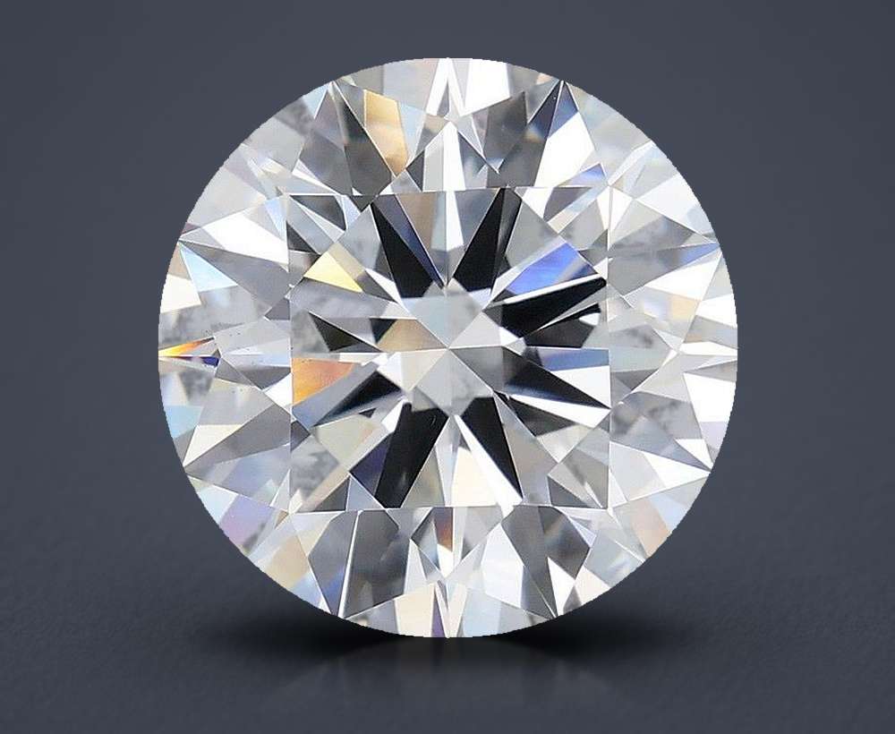 6.20 Carat Round Lab Diamond