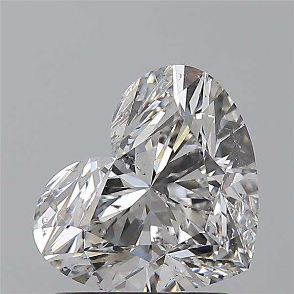 1.70ct E SI2 Rare Carat Ideal Cut Heart Diamond