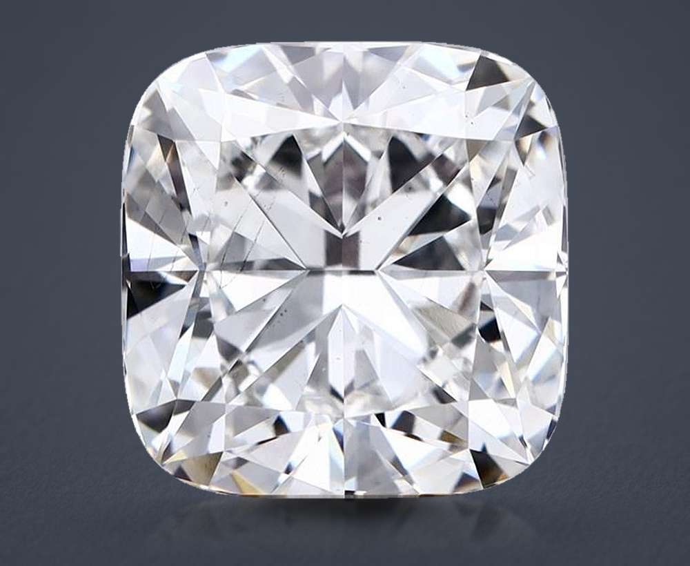 3.92 Carat Cushion Lab Diamond