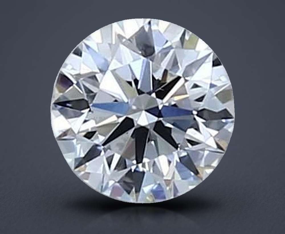 0.44 Carat Round Natural Diamond